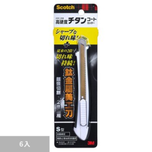 3M Scotch Titanum Coated Cutter S Size 6-Pack