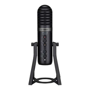 Yamaha Streaming Loopback Audio USB Microphone AG01 Black