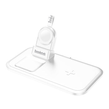 Soodatek 3-in-1 Power Stand SHQI-PC3IN1AWC