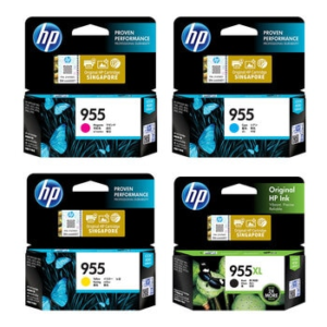 HP 955XL Ink Combo-Pack Black X 1 + Color Combo X 1