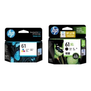 HP 61XL Ink Combo-Pack Black X 1 + Color Combo X 1