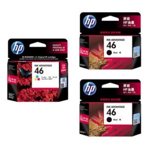 HP 46 Ink Combo-Pack Black X 1 + Color Combo X 1