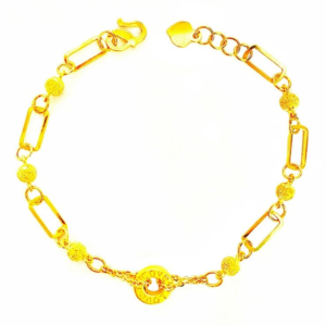 24K Gold Bracelet 142 li