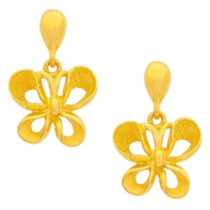 24K Gold Earrings 99 li