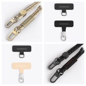 OVERDIGI Handy Crossbody Lanyards with 360 Pads Combo