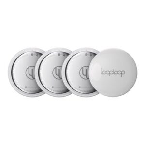 Looploop Tag AT-10 Item Finders With Accessories 4-pack