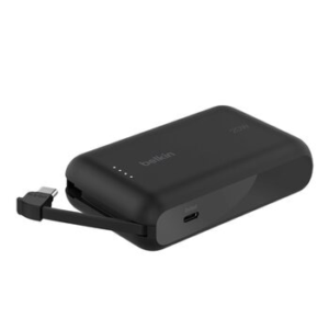 BoostCharge Power Bank 10K with Integrated Cable 2-Pack