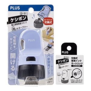 PLUS Substitution Roller Kes'Pon Light Blue + Card Box X 2-Pack IS-590CM