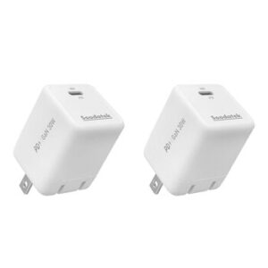 Soodatek GaN PD 30W Fast Charger X 2-Pack SGHC1-PC30WT