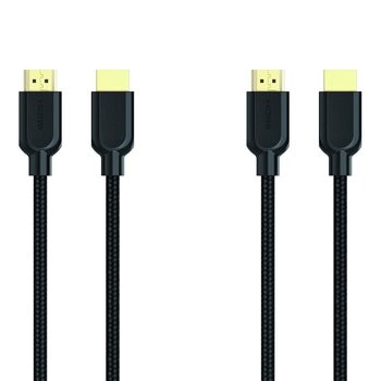 Soodatek 4K High Definition HDMI 2.0 Cable 3 m X 2-Pack