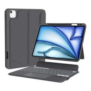eiP Magnetix Magnetic Detachable Cover with Trackpad Keyboard Case 2 for iPad Air 13 inch M2[2024]/M3[2025] & iPad Pro 12.9 inch 3th-6th Generation