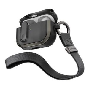 MAGEASY Odyssey with Wrist Strap Magnetic Closure AirPods Protective Case for AirPods Pro 1 & 2