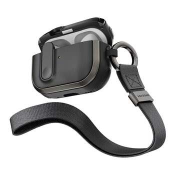 MAGEASY Odyssey with Wrist Strap Magnetic Closure AirPods Protective Case for AirPods Pro 1 & 2