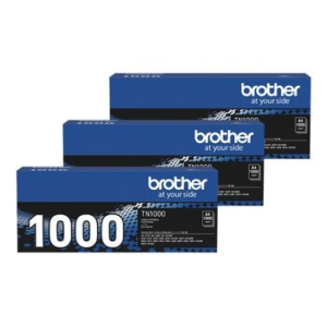 Brother TN-1000 Toner Cartridge 3-Pack