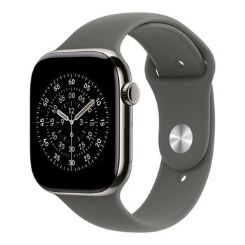 Apple Watch Series 11 GPS + Cellular 46mm Titanium Case with Sport Band