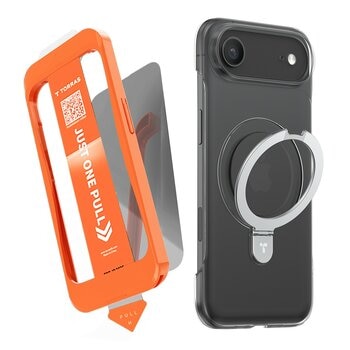 TORRAS Ostand Slim iPhone 17 Air Case + Insta-II Master Screen Protector