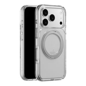MAGEASY MagStand 360 M Rotating Ring Protective Case iPhone 17 Pro + Lenz Sapphire Camera Lens Protector + Vetro 9H Tempered Glass Screen Protector