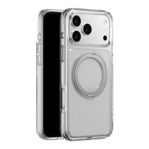 MAGEASY MagStand 360 M Rotating Ring Protective Case iPhone 17 Pro Max + Lenz Sapphire Camera Lens Protector + Vetro 9H Tempered Glass Screen Protector