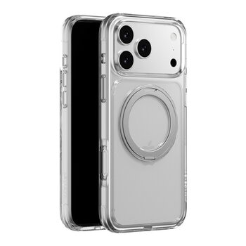 MAGEASY MagStand 360 M Rotating Ring Protective Case iPhone 17 Pro Max + Lenz Sapphire Camera Lens Protector + Vetro 9H Tempered Glass Screen Protector