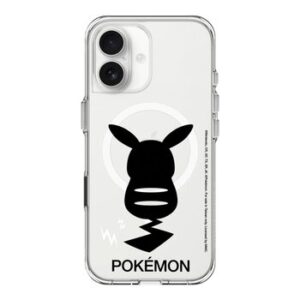 RHINOSHIELD iPhone 17 Series Clear [MagSafe compatible] Anti-Yellowing Transparent Protective Case Pokémon + 9H Blue Light Shield Tempered Glass Screen Protector