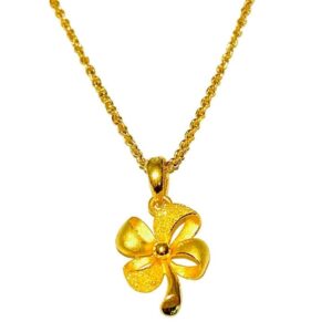 24K Gold Pendant 140 li