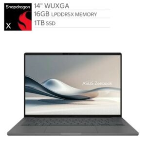 ASUS Zenbook 14 14 inch Copilot+ PC AI Laptop UX3407QA