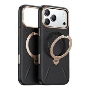 Torras Ostand Spin VegSkin iPhone 17 Series Case + Screen Protector