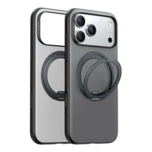 Torras Ostand R Fitness iPhone 17 Series Case Clear + Screen Protector