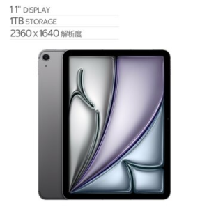 Apple 11 inch iPad Air Wi-Fi + Cellular 1TB Space Gray