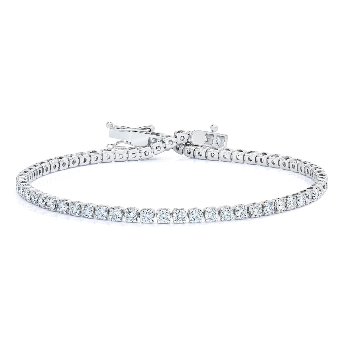 2.00 ctw 18kt White Gold Round Diamond Bracelet VS2/I