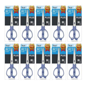 PLUS Scissors Fitcut Curve X 10-Piece